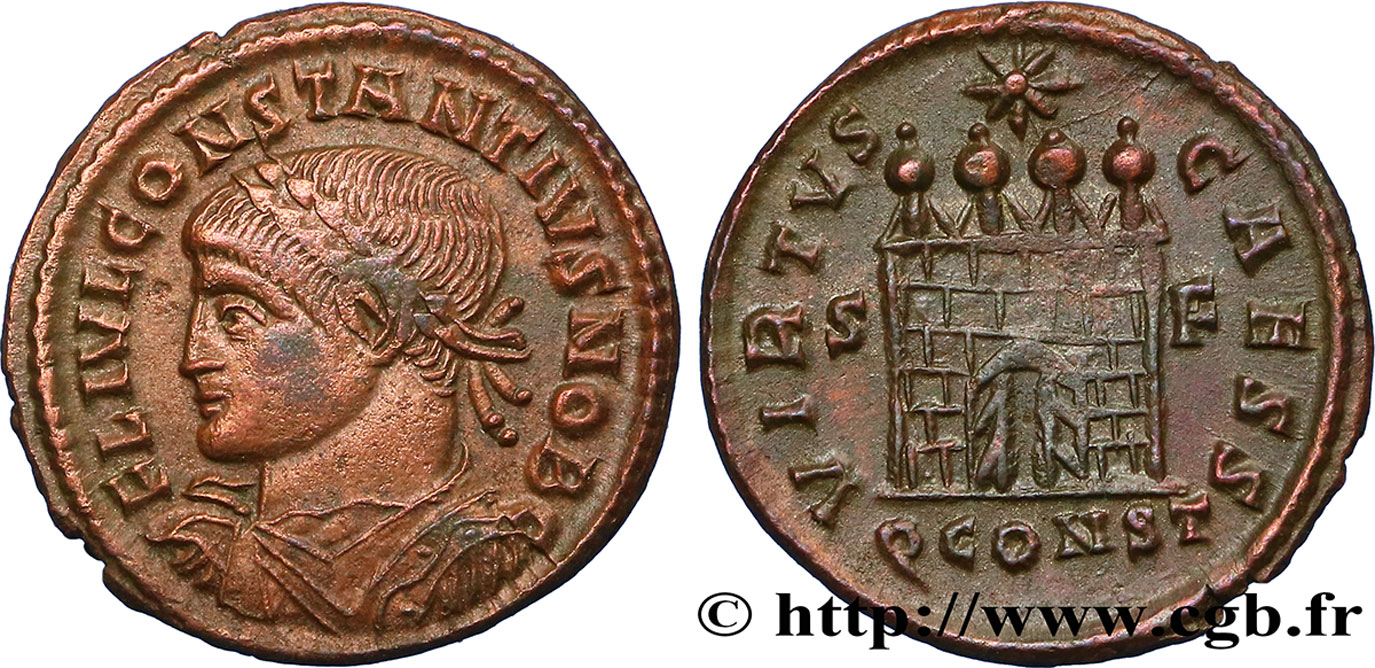 CONSTANCIO II Centenionalis ou nummus EBC