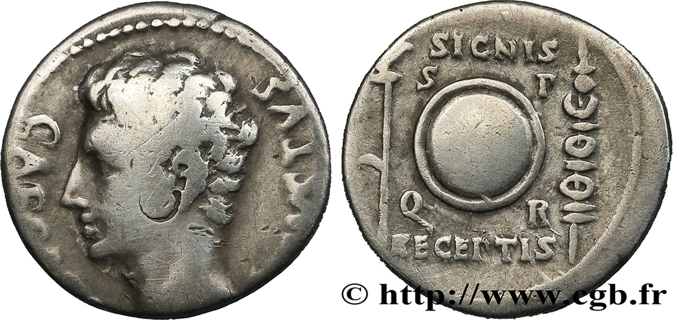 AUGUSTE Denier TB+