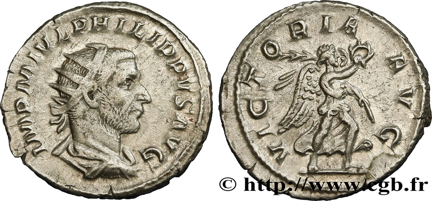 PHILIPPE Ier L&nbsp;ARABE Antoninien TTB/TTB+