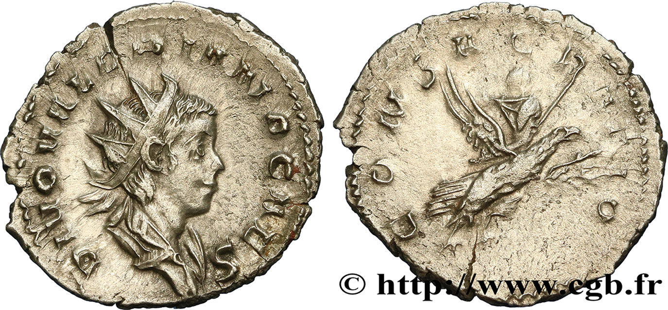 VALÉRIEN II Antoninien TTB+/TTB