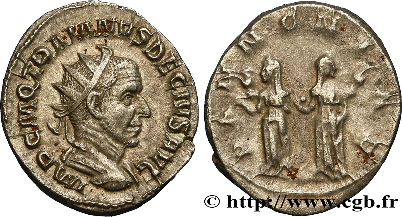 TRAJAN DÈCE Antoninien TTB+/TTB