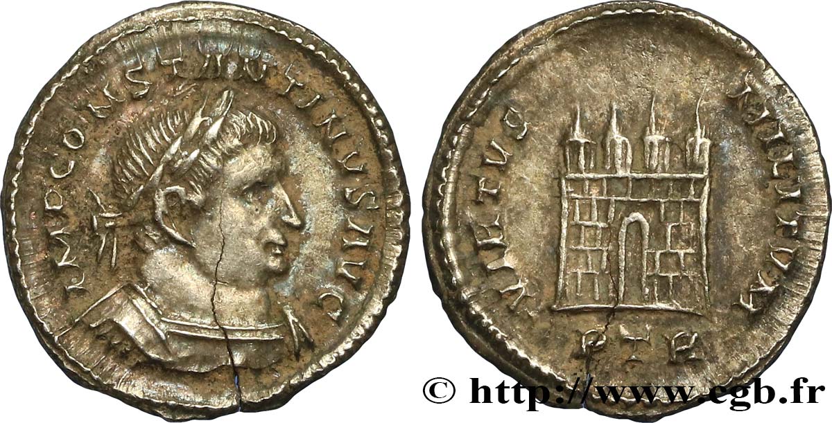 CONSTANTIN Ier LE GRAND Demi-argenteus SUP