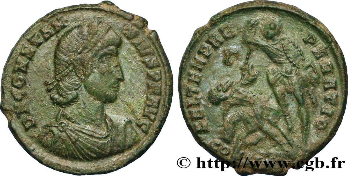 CONSTANTIUS II Maiorina (MB, Æ 2) AU