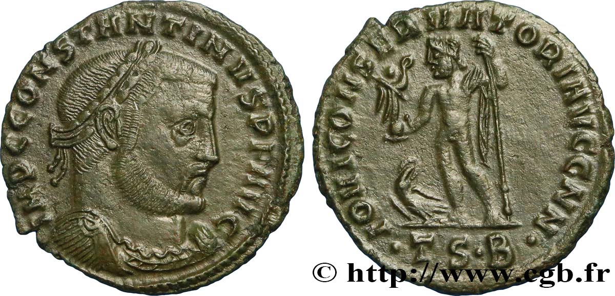CONSTANTIN Ier LE GRAND Follis ou nummus SPL