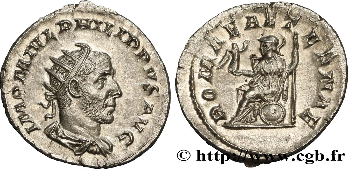 PHILIPPE Ier L ARABE Antoninien SPL