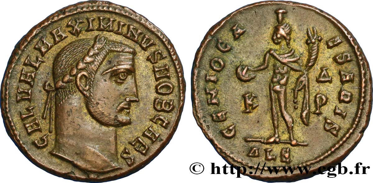 MAXIMIN II DAIA Follis ou nummus SUP