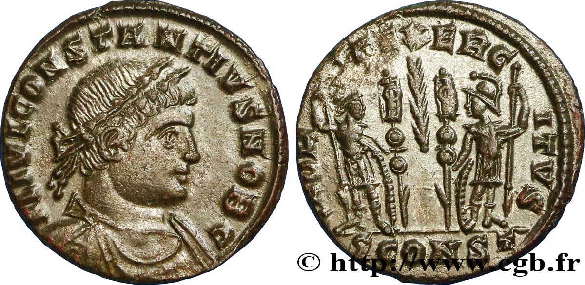COSTANZO II Centenionalis ou nummus MS