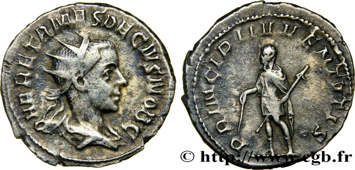 HERENNIUS ETRUSCUS Antoninien SS