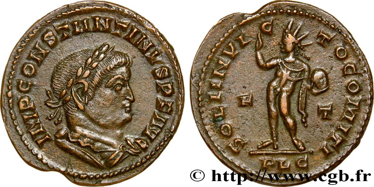 CONSTANTIN Ier LE GRAND Follis ou nummus SUP