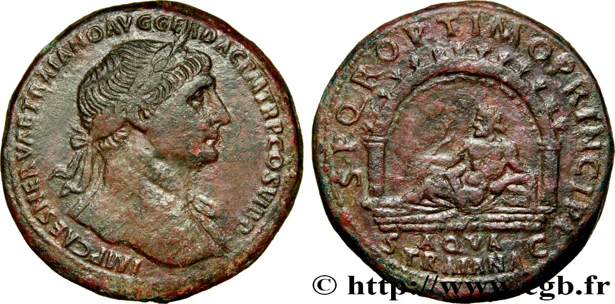 TRAJAN Sesterce TB+