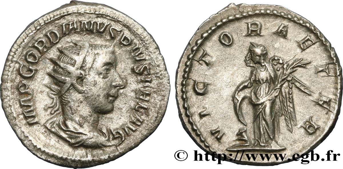 GORDIAN III Antoninien XF/AU