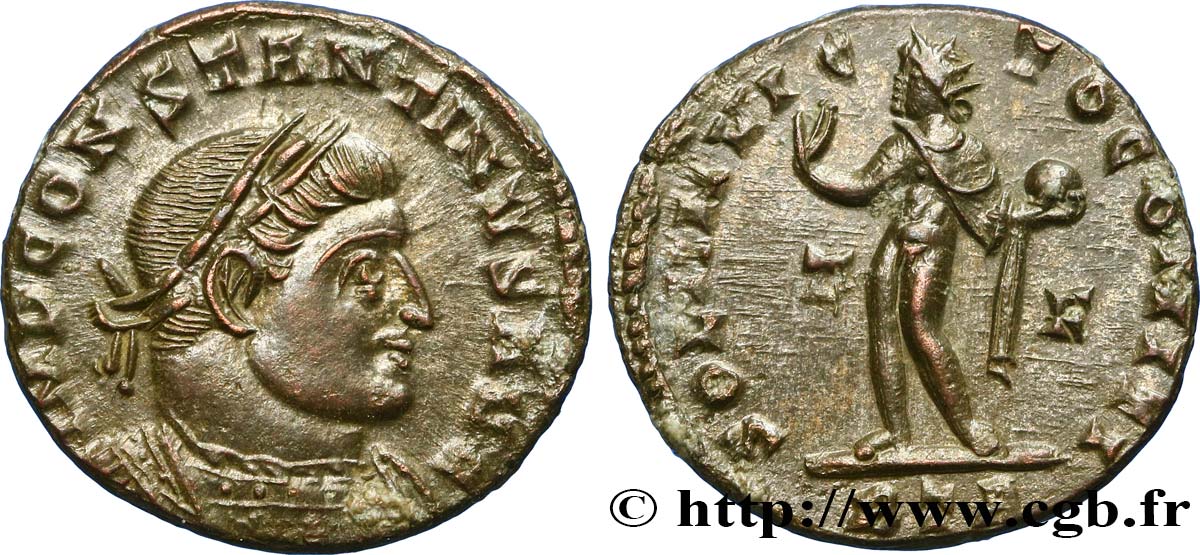 CONSTANTIN Ier LE GRAND Follis ou nummus SPL