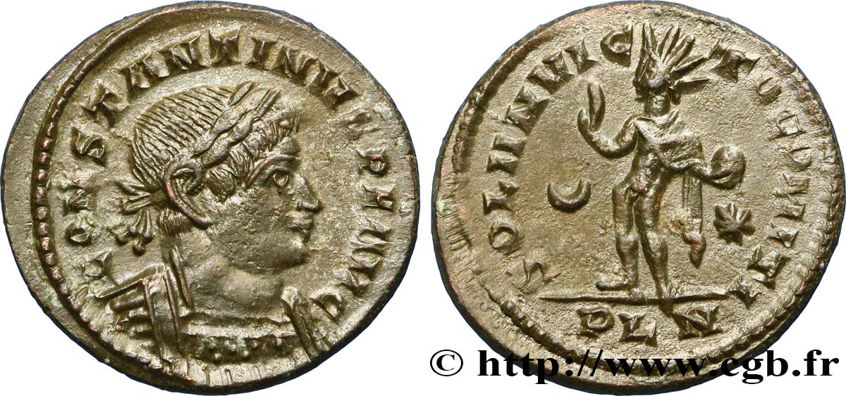 CONSTANTIN Ier LE GRAND Follis ou nummus SPL