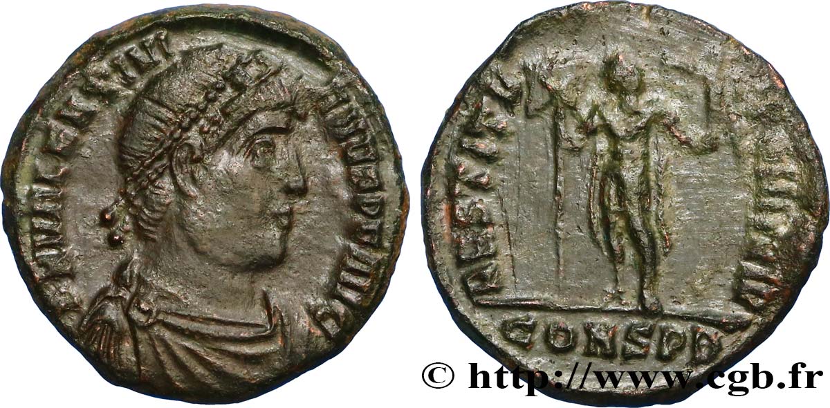 VALENTINIAN I Demi-maiorina, (PB, Æ 3) AU/AU