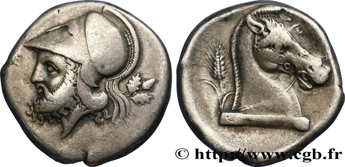 RÉPUBLIQUE ROMAINE - ANONYMES Didrachme romano-campanien ou nummus TTB