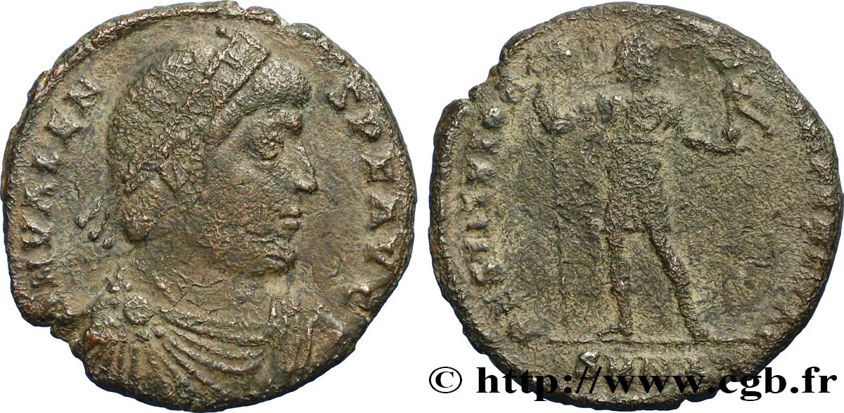 VALENS Double maiorina, (GB, Æ 1) TTB/TB