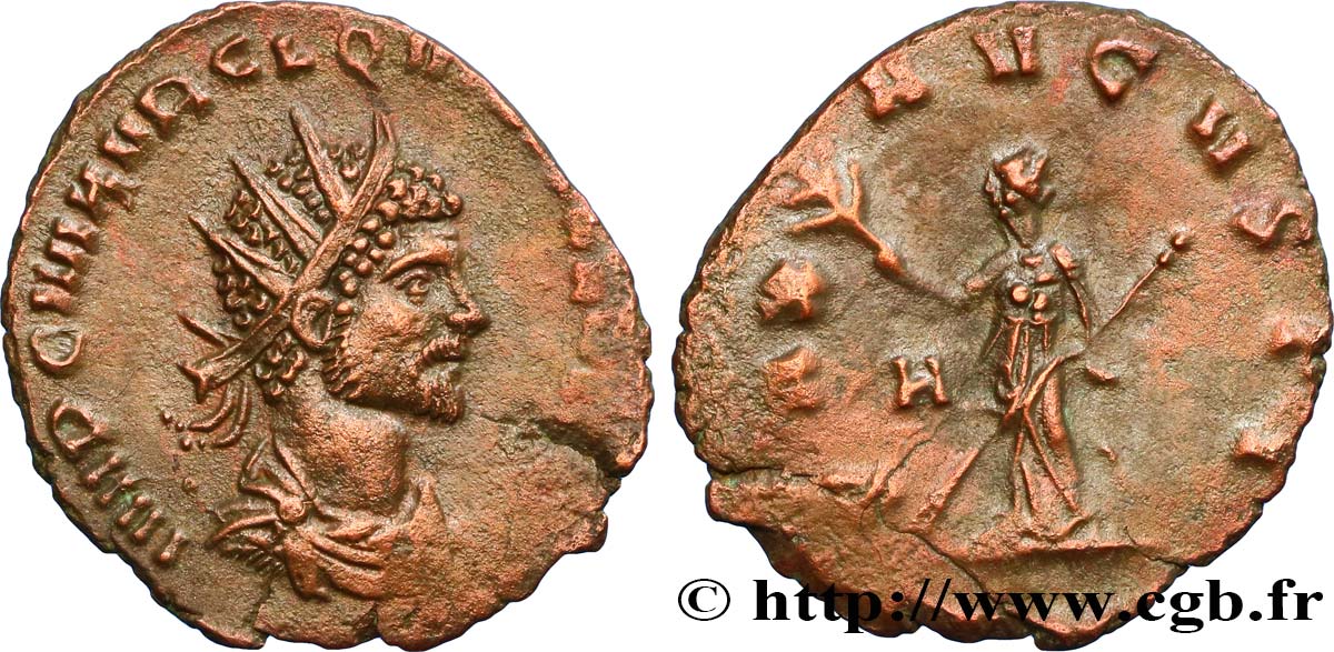 QUINTILLUS Antoninien AU/XF