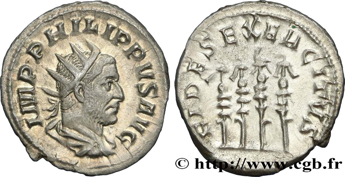 FILIPPO I PADRE Antoninien MS