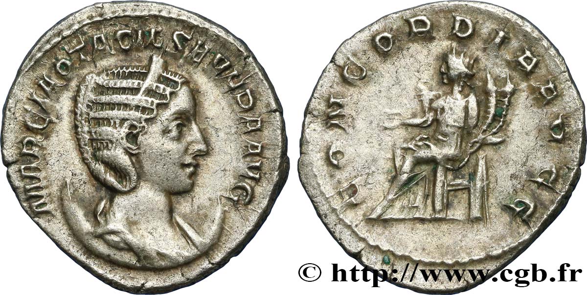 OTACILIA SEVERA Antoninien AU