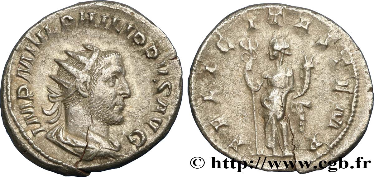 PHILIPPUS I. ARABS Antoninien fSS