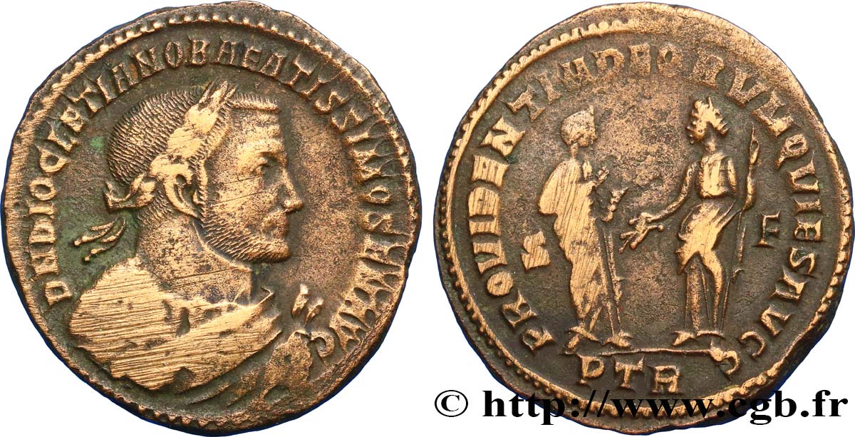 DIOCLÉTIEN Follis ou nummus TB+