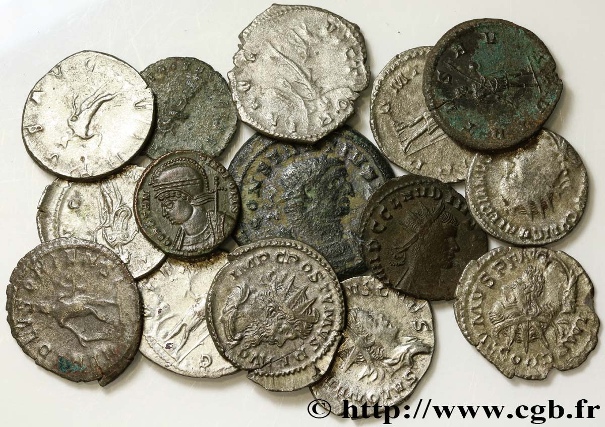 LOTS Lot de 15 monnaies lot