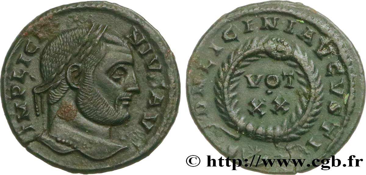 LICINIUS Ier Centenionalis ou nummus TTB+