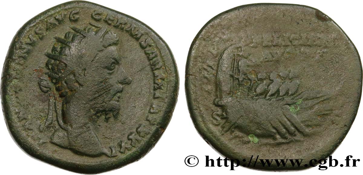 MARC AURÈLE Dupondius TB+