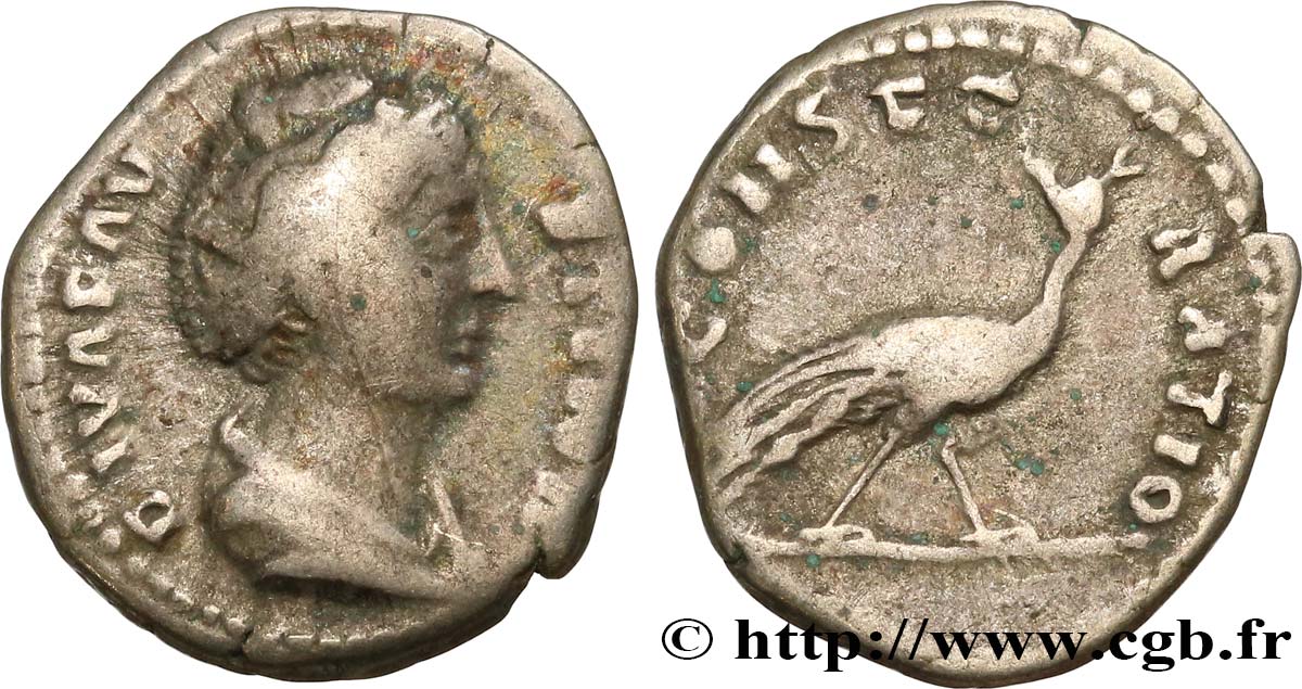 FAUSTINE MÈRE Denier TB+