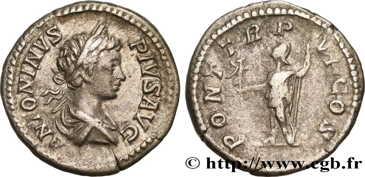 CARACALLA Denier TTB