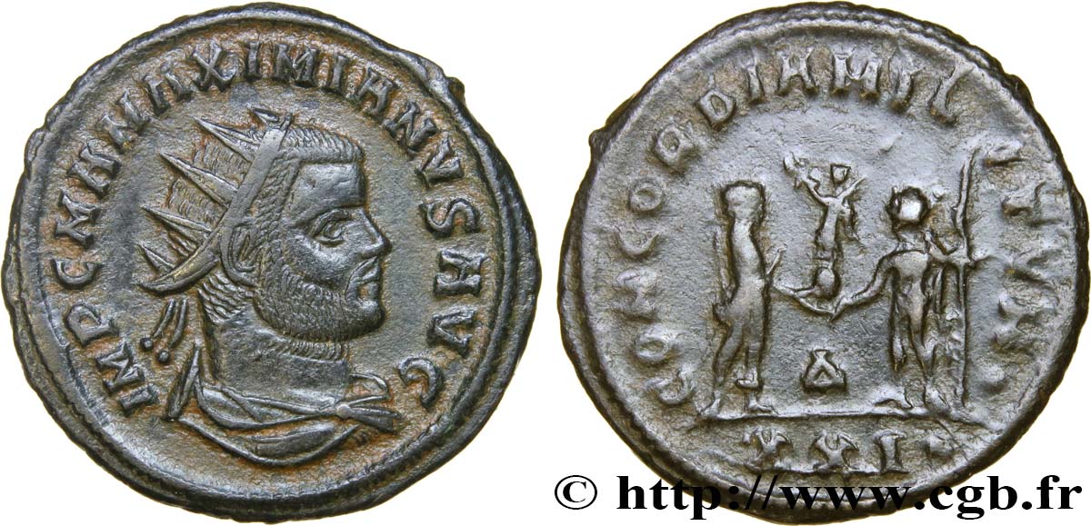 MAXIMIANUS HERCULIUS Aurelianus VZ/SS