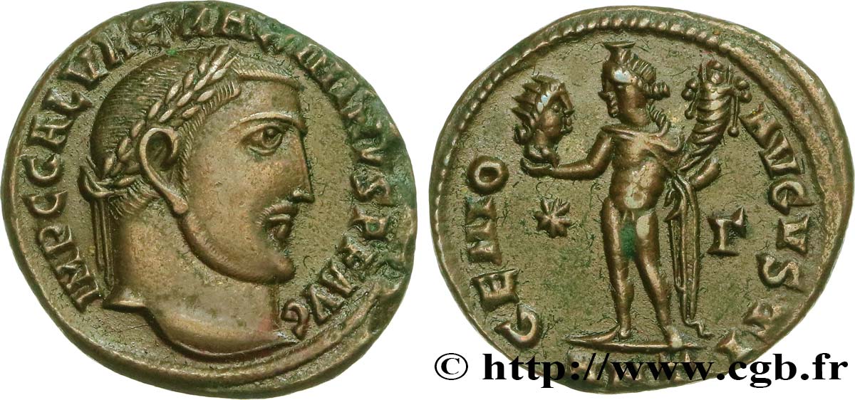 MAXIMIN II DAIA Follis ou nummus SUP