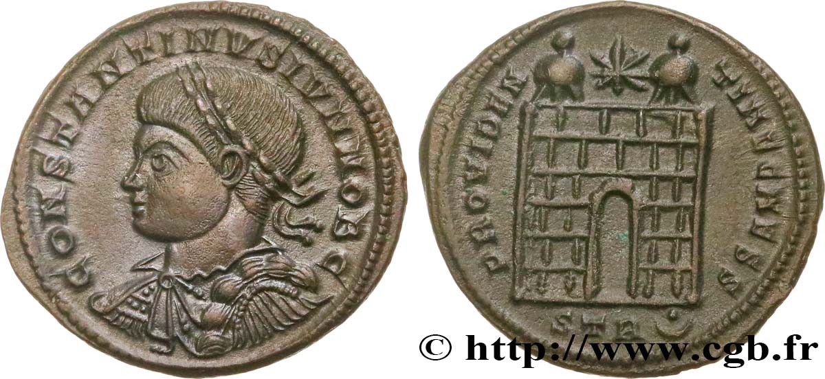 CONSTANTINE II Centenionalis ou nummus MS
