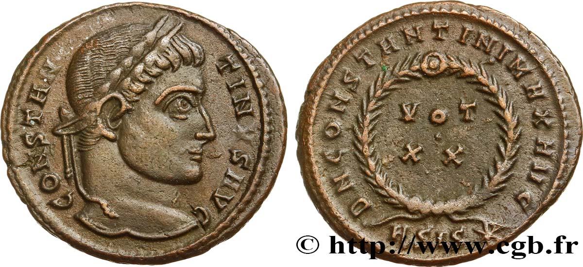COSTANTINO I IL GRANDE Centenionalis ou nummus SPL