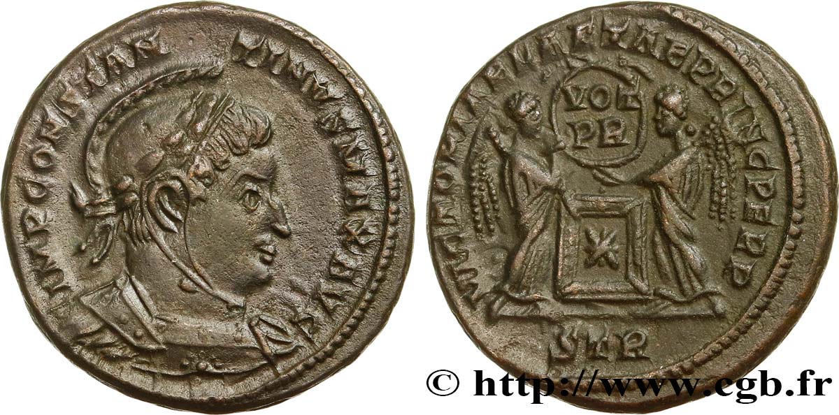 COSTANTINO I IL GRANDE Centenionalis ou nummus SPL/MS