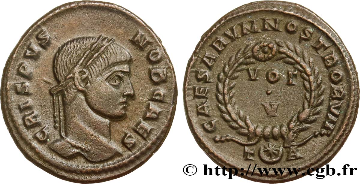 CRISPO Centenionalis ou nummus SPL