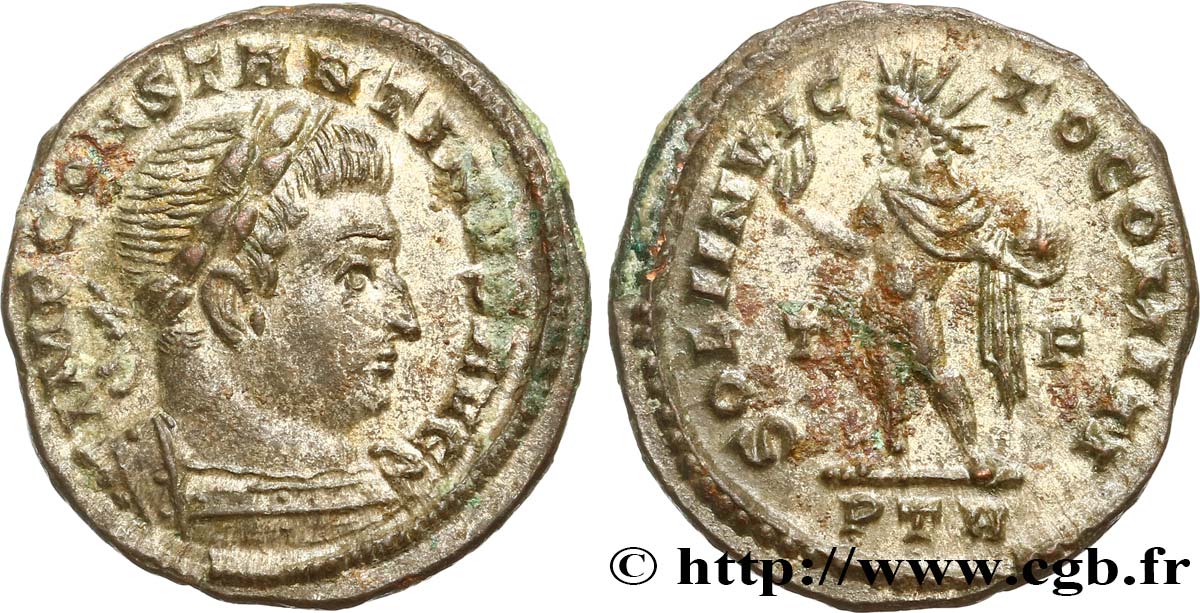 CONSTANTINE I THE GREAT Follis ou nummus AU