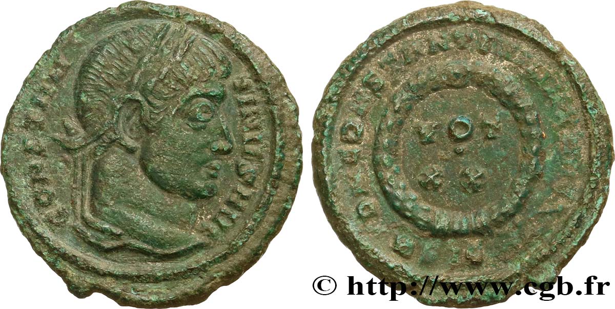 CONSTANTINE I THE GREAT Centenionalis ou nummus XF