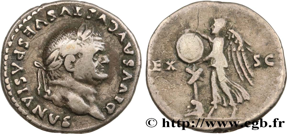 VESPASIEN Denier TTB