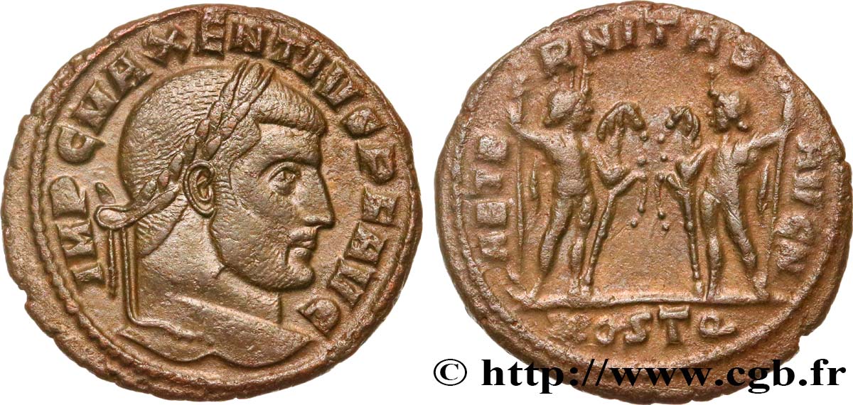 MAXENCE Follis ou nummus TTB+