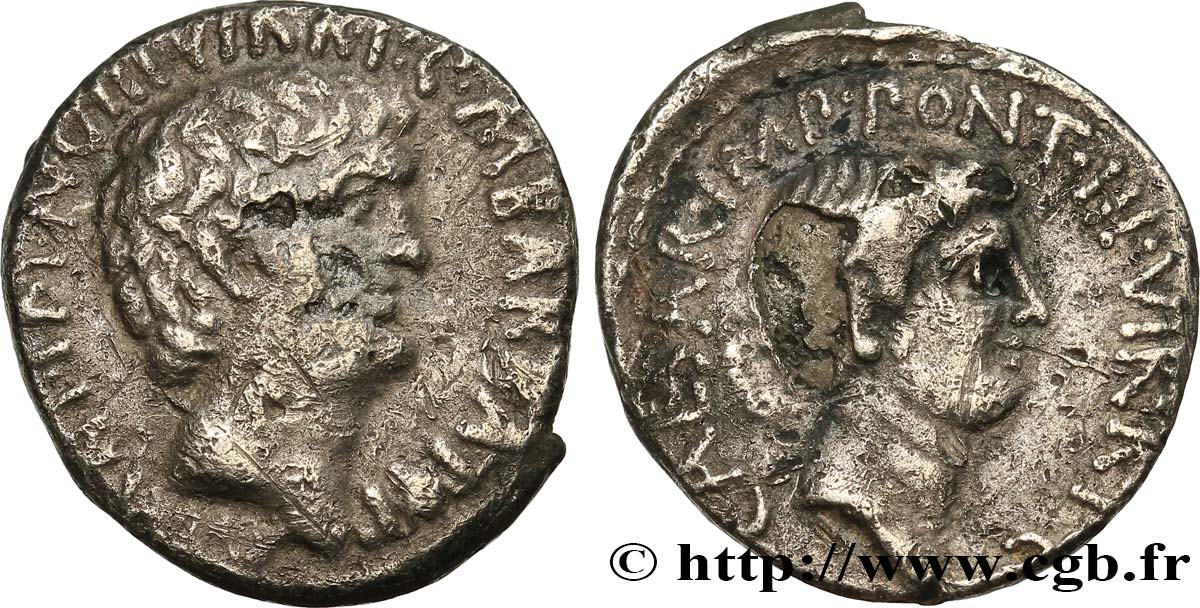 ANTONIO e OCTAVIANO Denier q.BB