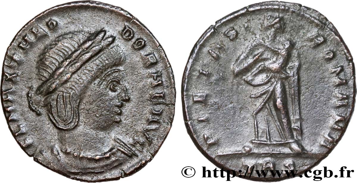 THÉODORA Centenionalis ou nummus TTB+