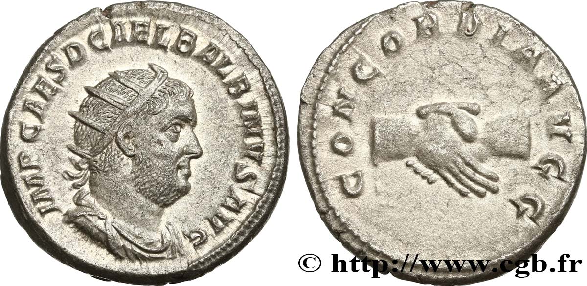 BALBINUS Antoninien fST
