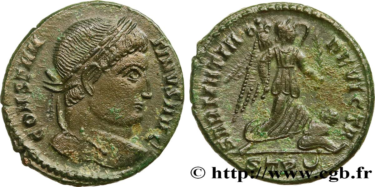 CONSTANTINE I THE GREAT Centenionalis ou nummus AU