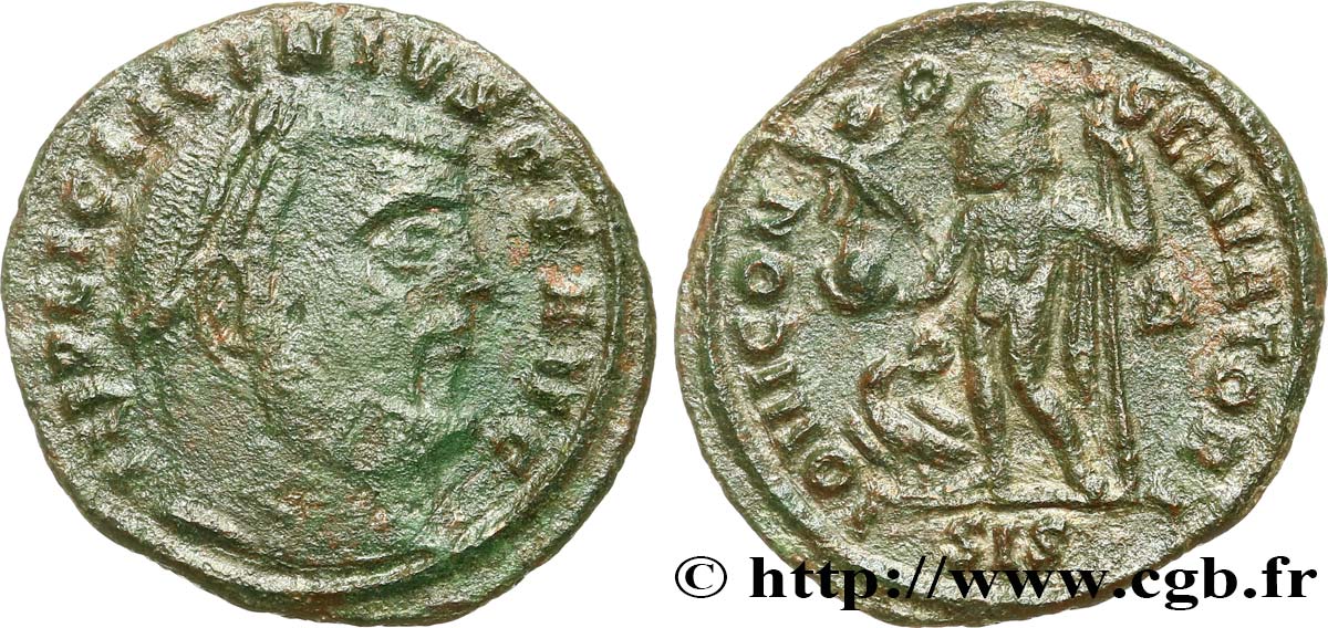 LICINIUS Ier Follis ou nummus TB+/TTB