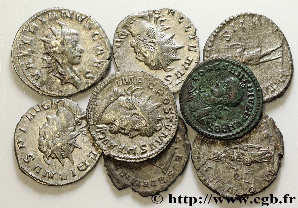 LOTS Lot de 8 monnaies lot