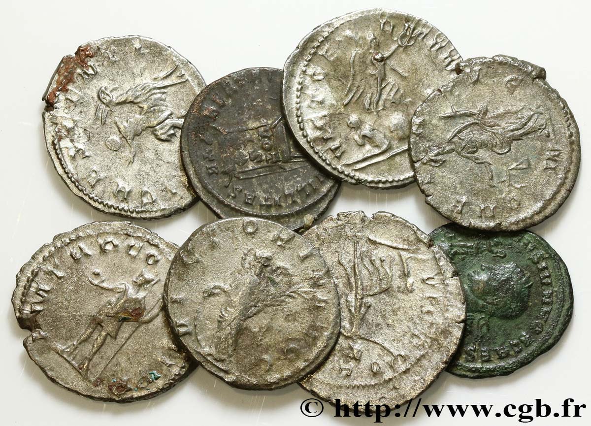 LOTS Lot de 8 monnaies lot