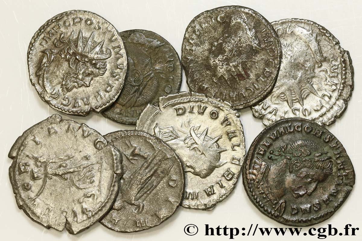 LOTS Lot de 8 monnaies lot