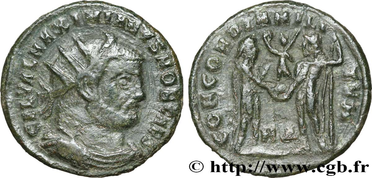 GALERIUS Pseudo ou néo-aurelianus XF