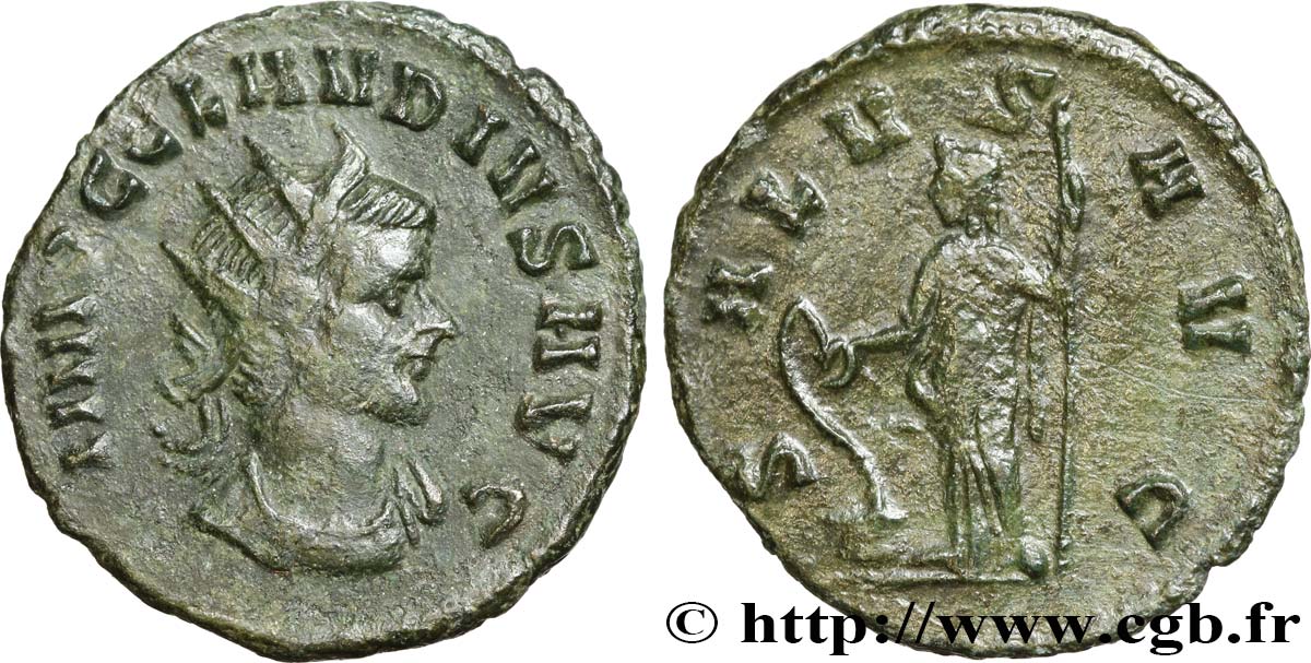 CLAUDIUS II GOTHICUS Antoninien XF/VF